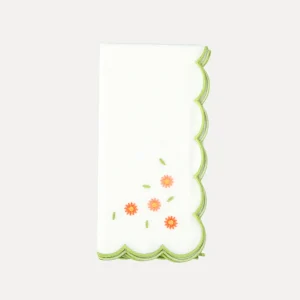 Orange Daisies, Napkin