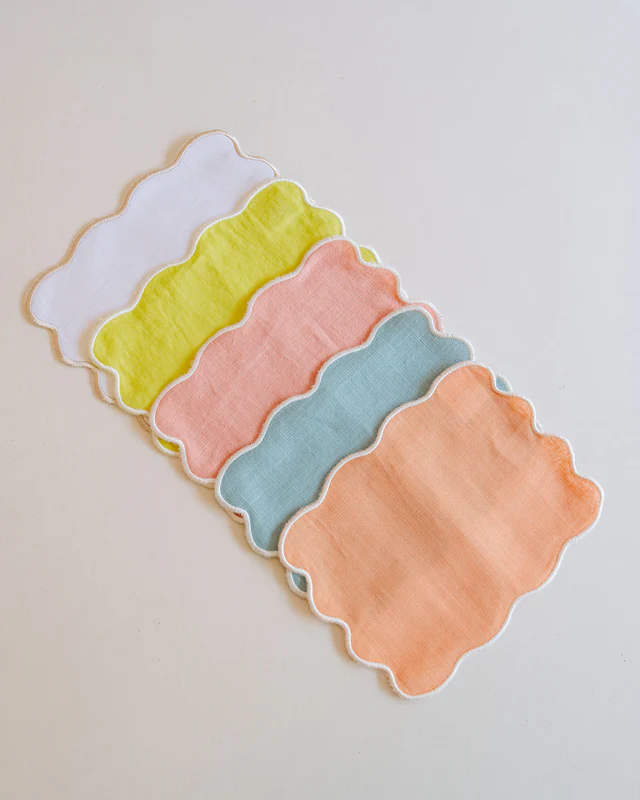 Orange Cocktail Napkin - Image 4