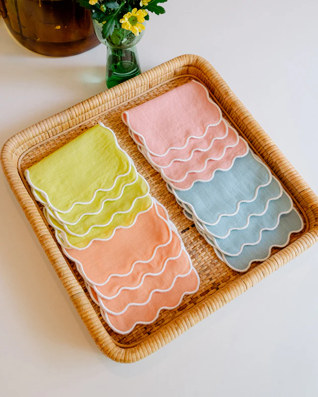 Orange Cocktail Napkin - Image 5