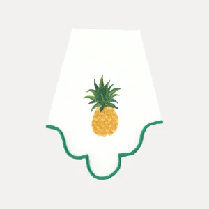 Wavy Napkin with Pineapple