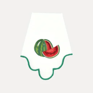 Wavy Napkin with Watermelon